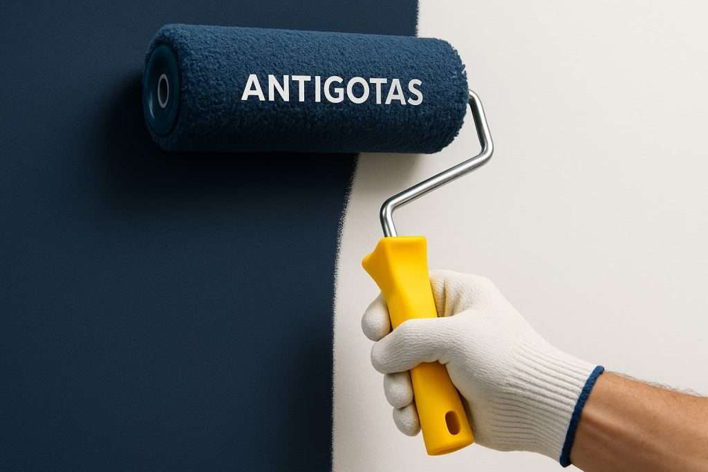 rodillo amarillo antigota solcop